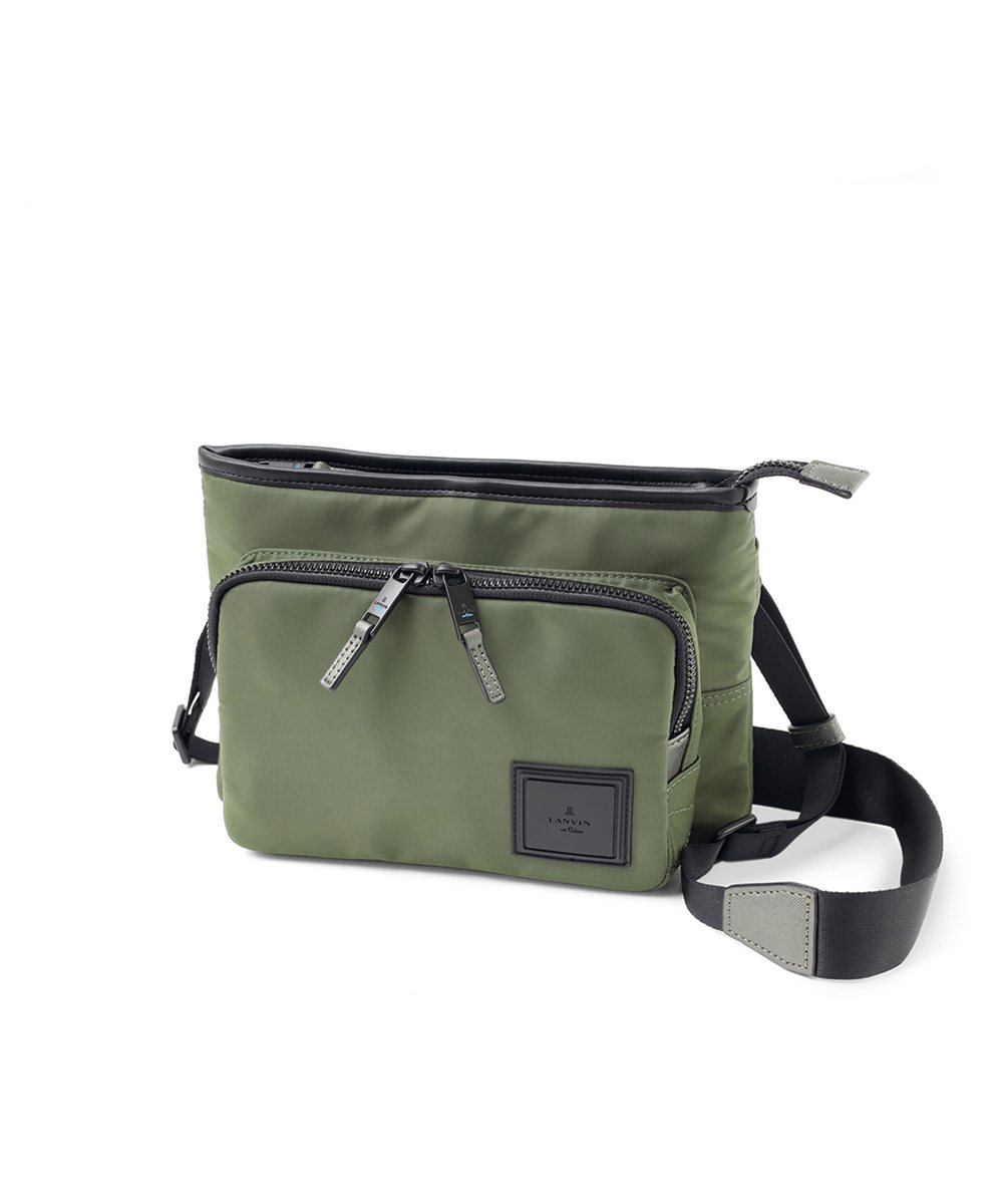 ランバン オン ブルー ショート サコッシュ型 ショルダーバッグ