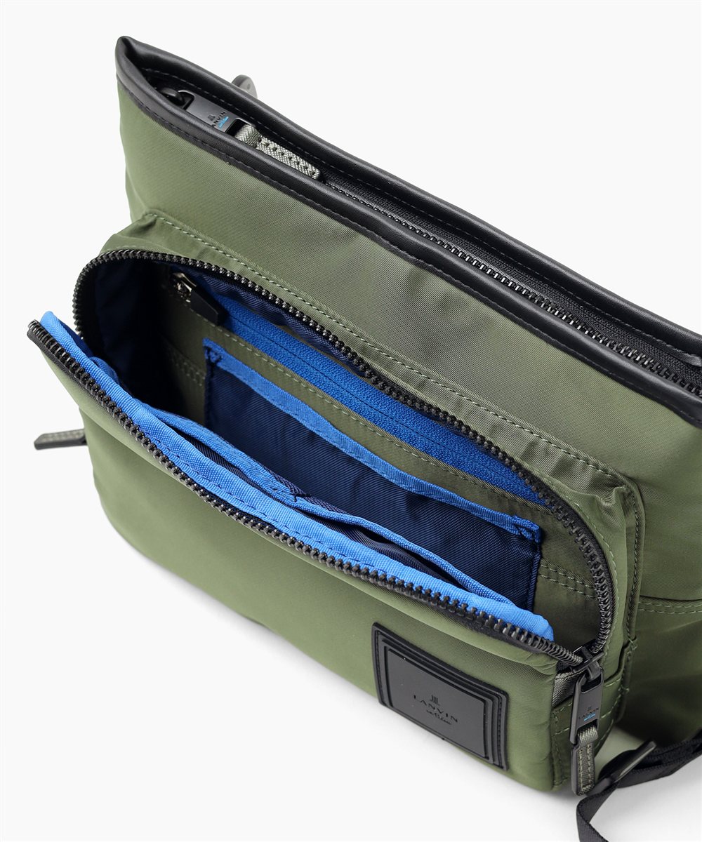 ランバン オン ブルー ショート サコッシュ型 ショルダーバッグ