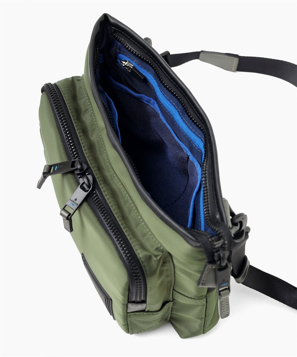 ランバン オン ブルー ショート サコッシュ型 ショルダーバッグ