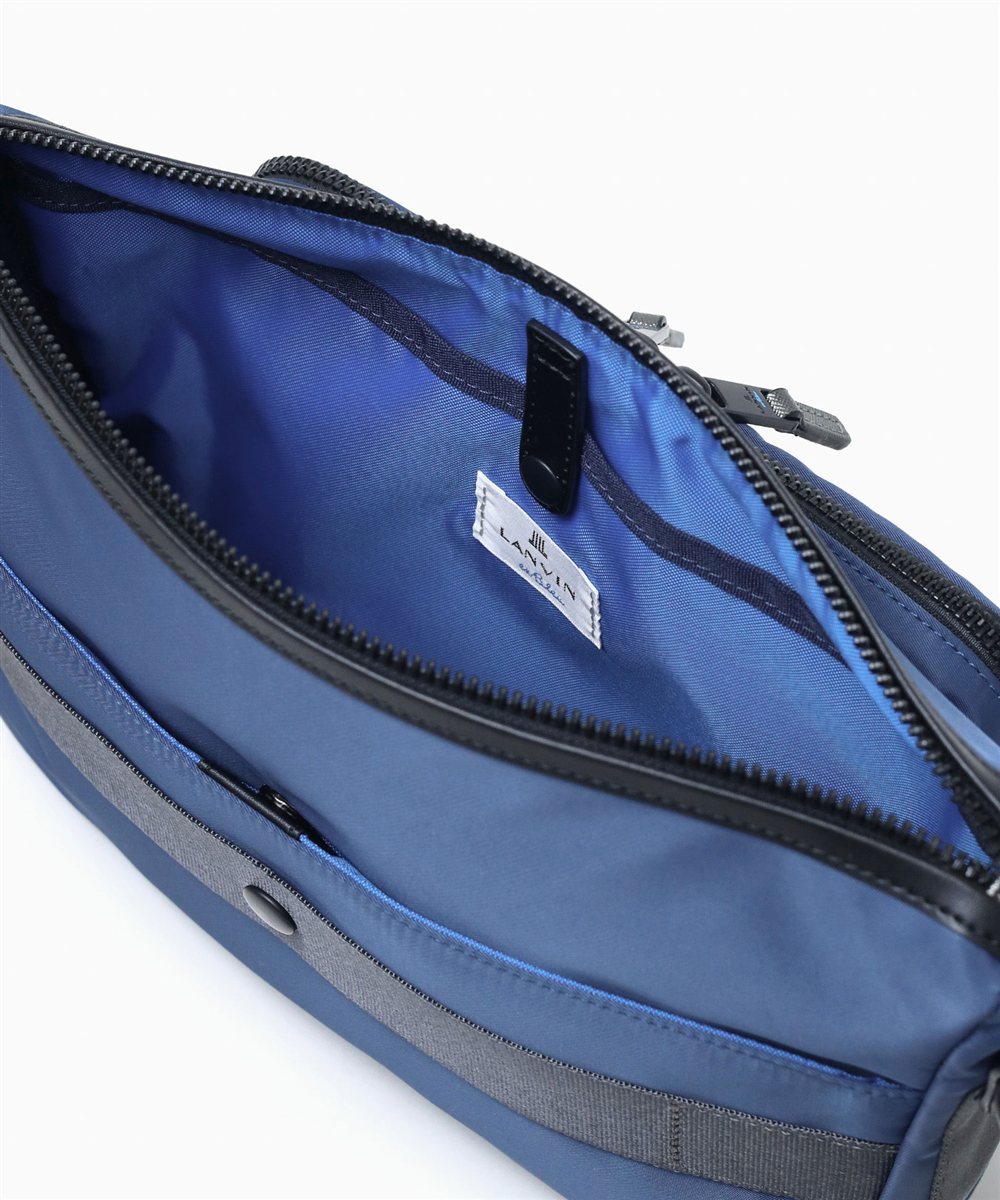 ランバン オン ブルー ショート ショルダーバッグ B5