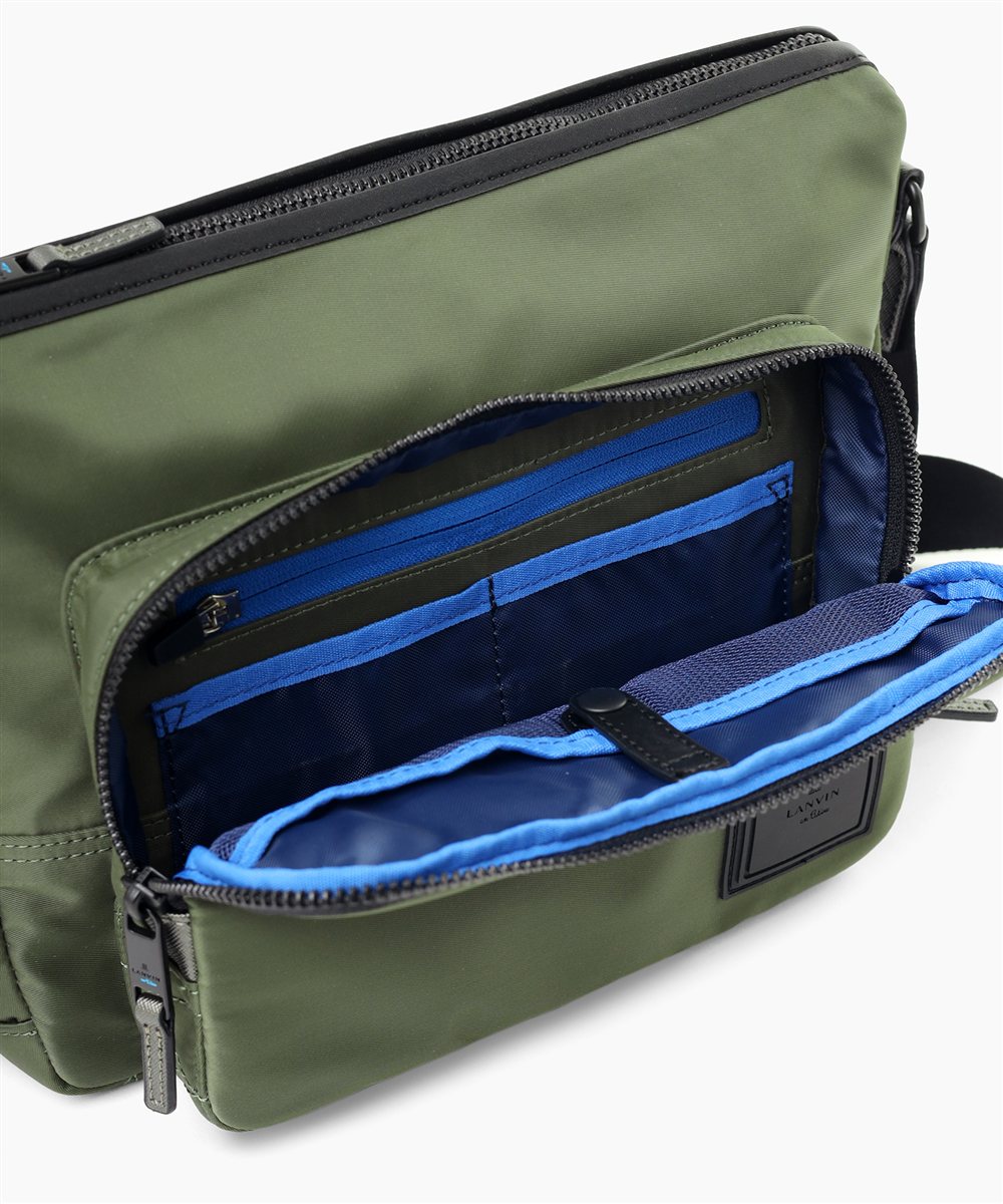 ランバン オン ブルー ショート ショルダーバッグ B5