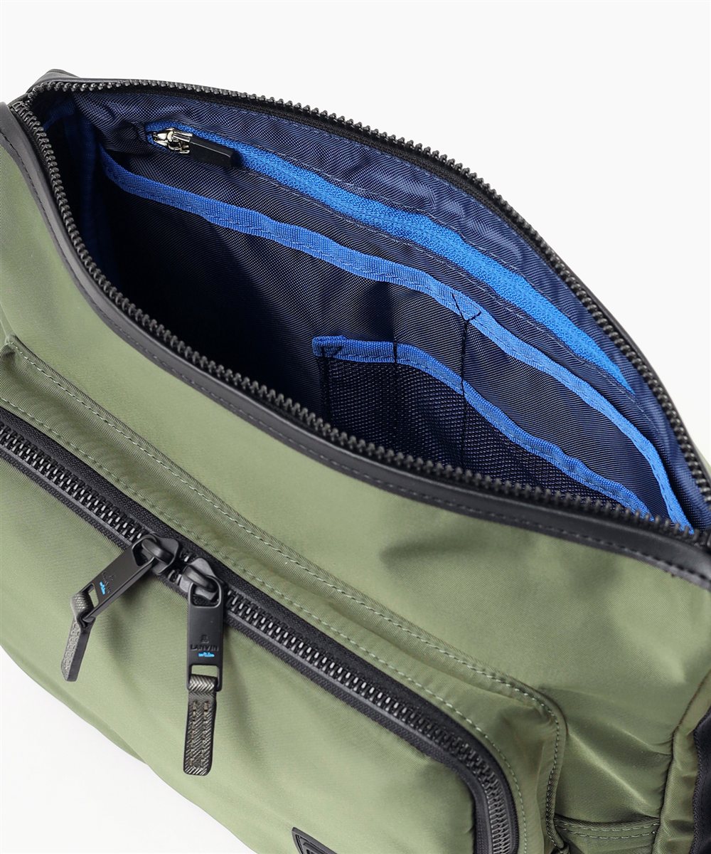 ランバン オン ブルー ショート ショルダーバッグ B5