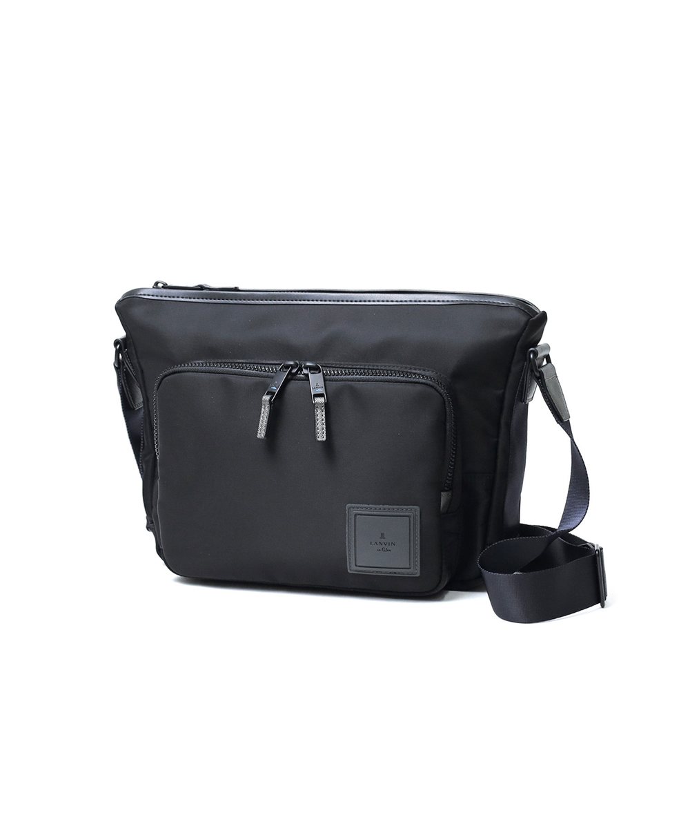 ランバン オン ブルー ショート ショルダーバッグ B5