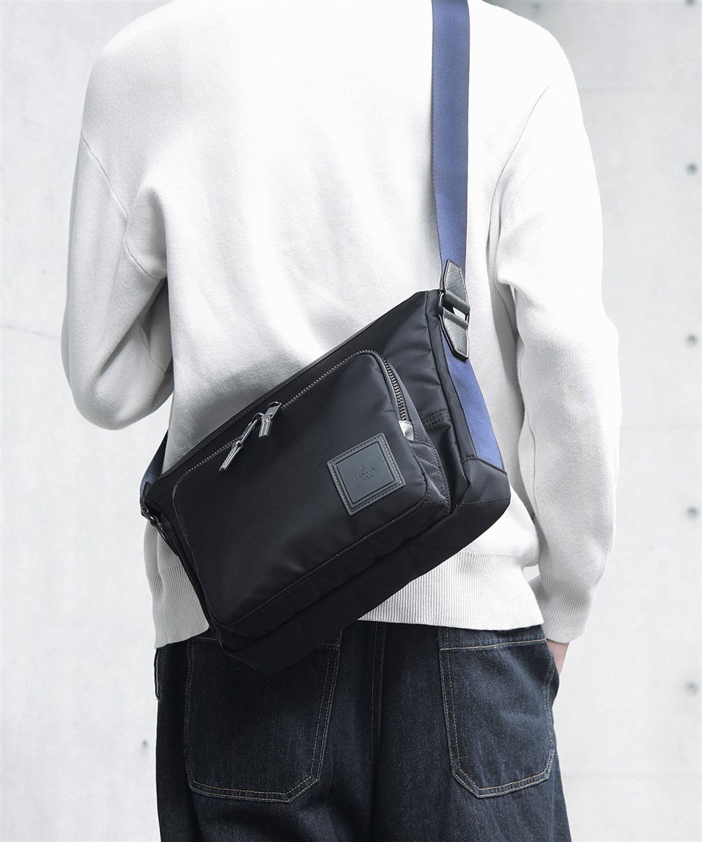 ランバン オン ブルー ショート ショルダーバッグ B5