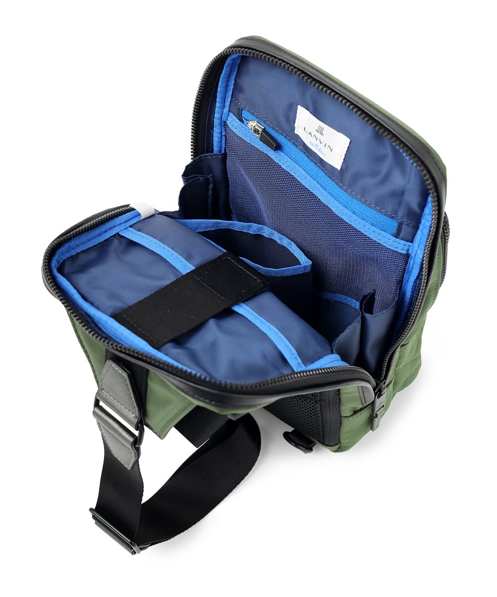 ランバン オン ブルー ショート ワンショルダーバッグ