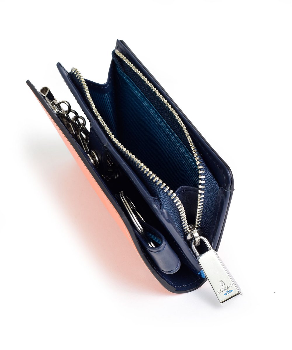 ランバン オン ブルー パーシャル 小銭入れ兼用キーケース