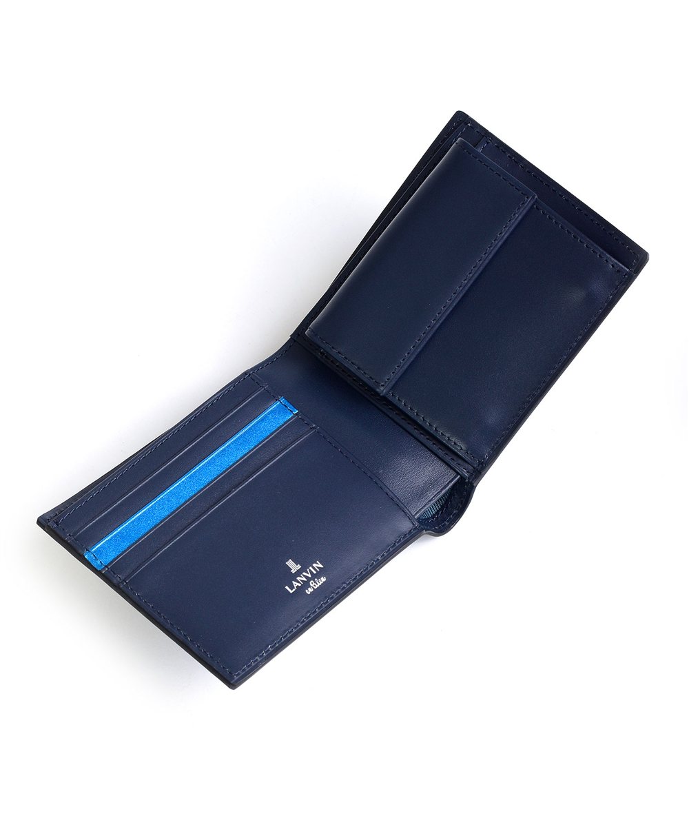 ランバン オン ブルー パーシャル 二つ折り財布 カード段4