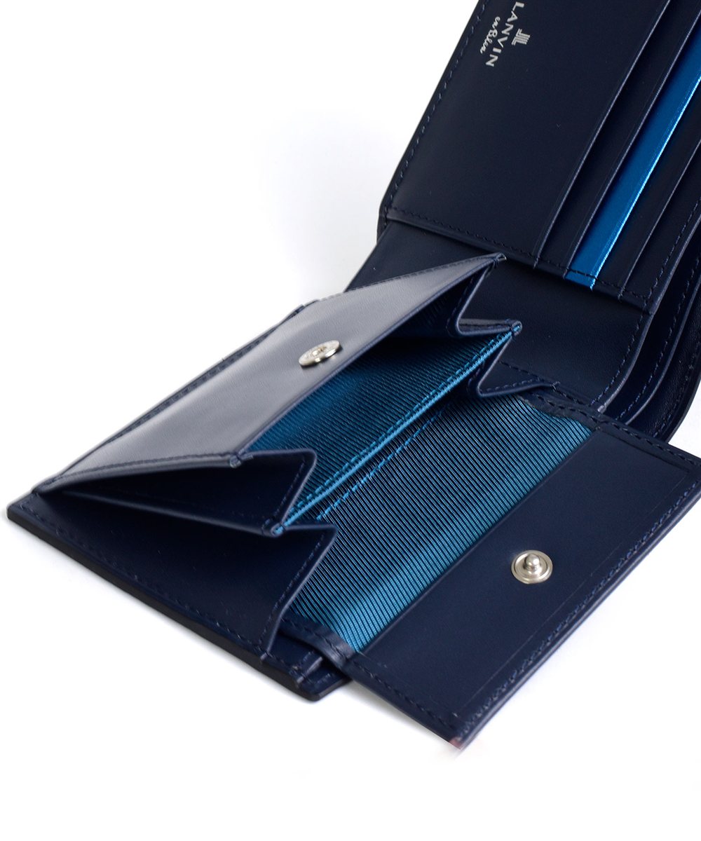ランバン オン ブルー パーシャル 二つ折り財布 カード段4