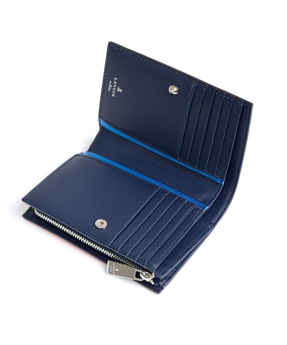ランバン オン ブルー パーシャル セミ長財布 カード段10