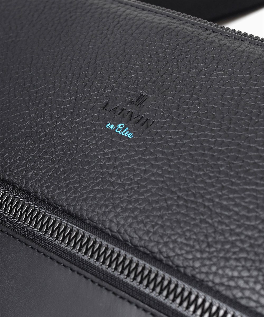 ランバン オン ブルー フェリチタ レザーショルダーバッグ B5 2WAY