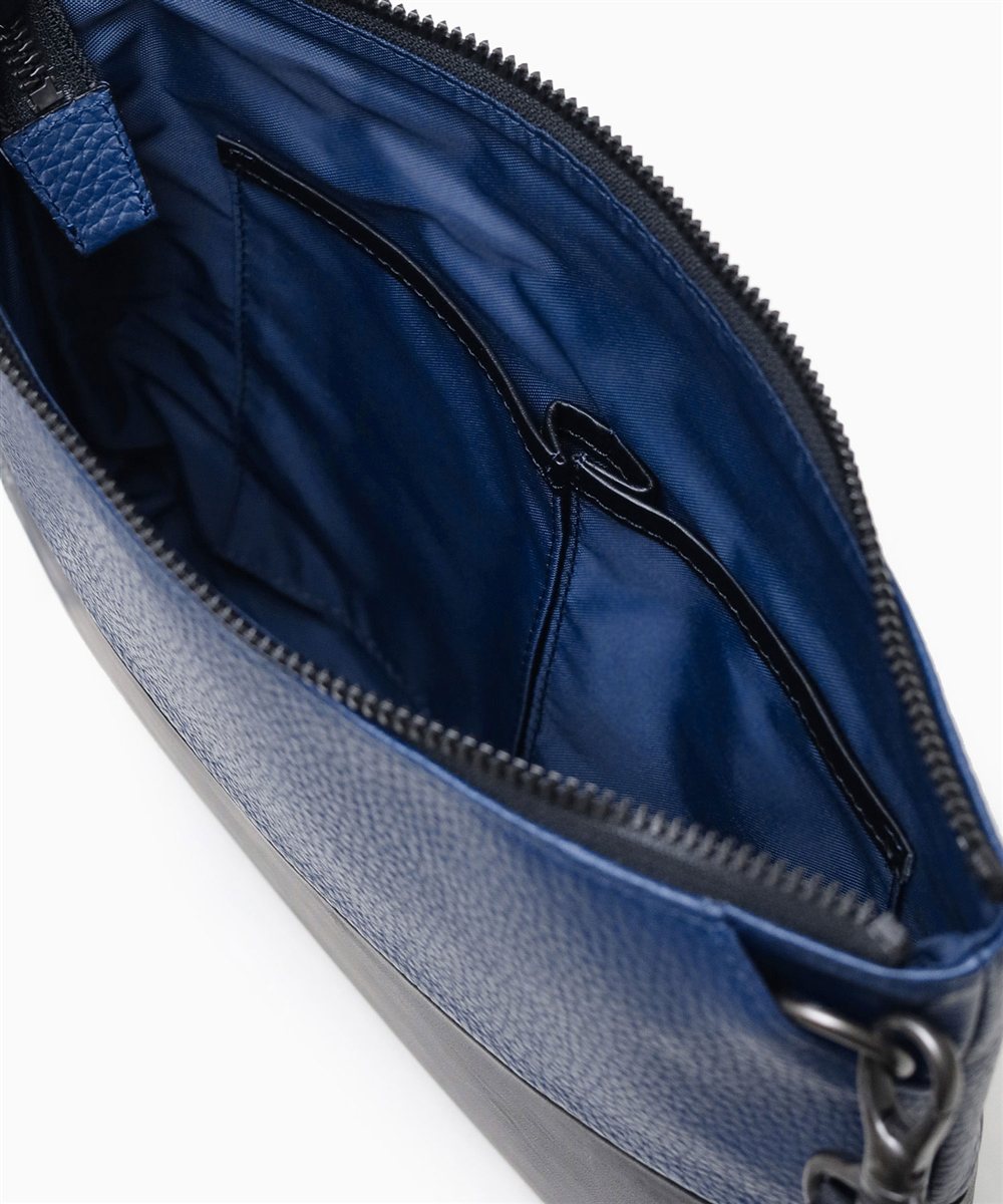 ランバン オン ブルー フェリチタ レザーショルダーバッグ B5 2WAY