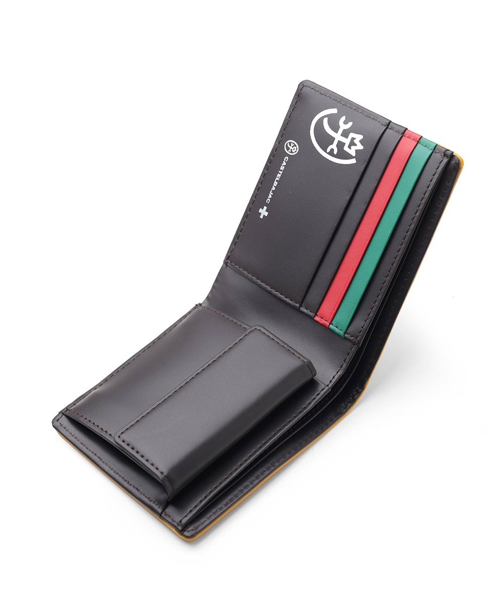 カステルバジャック プレス 二つ折り財布 カード段6