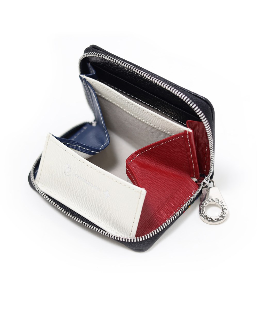 カステルバジャック クワトロ パスケース兼用小銭入れ