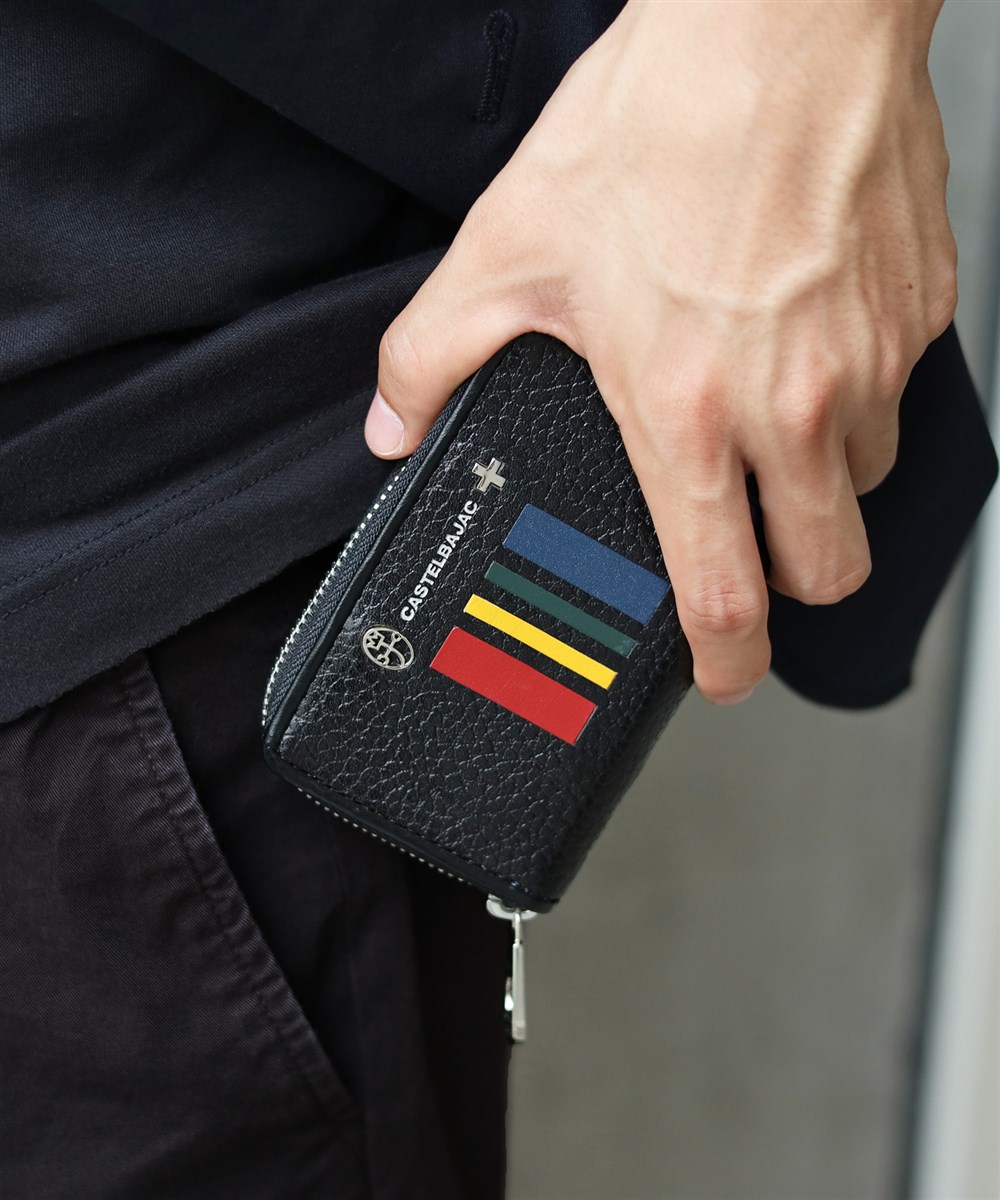 カステルバジャック クワトロ パスケース兼用小銭入れ