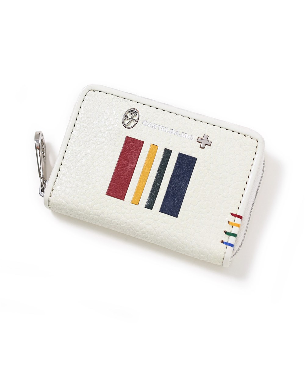 カステルバジャック クワトロ パスケース兼用小銭入れ