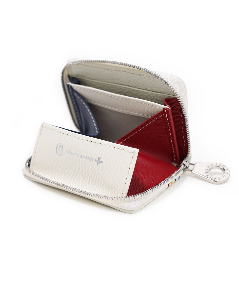 カステルバジャック クワトロ パスケース兼用小銭入れ