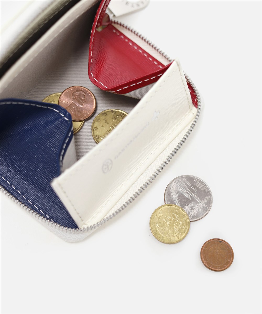 カステルバジャック クワトロ パスケース兼用小銭入れ