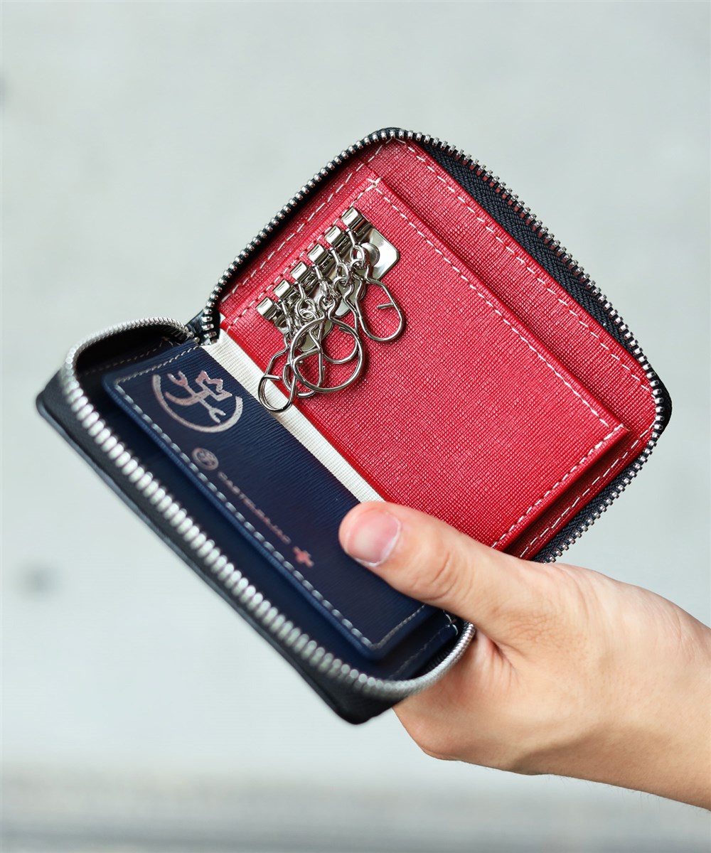 カステルバジャック クワトロ カードケース兼用スマートキーケース