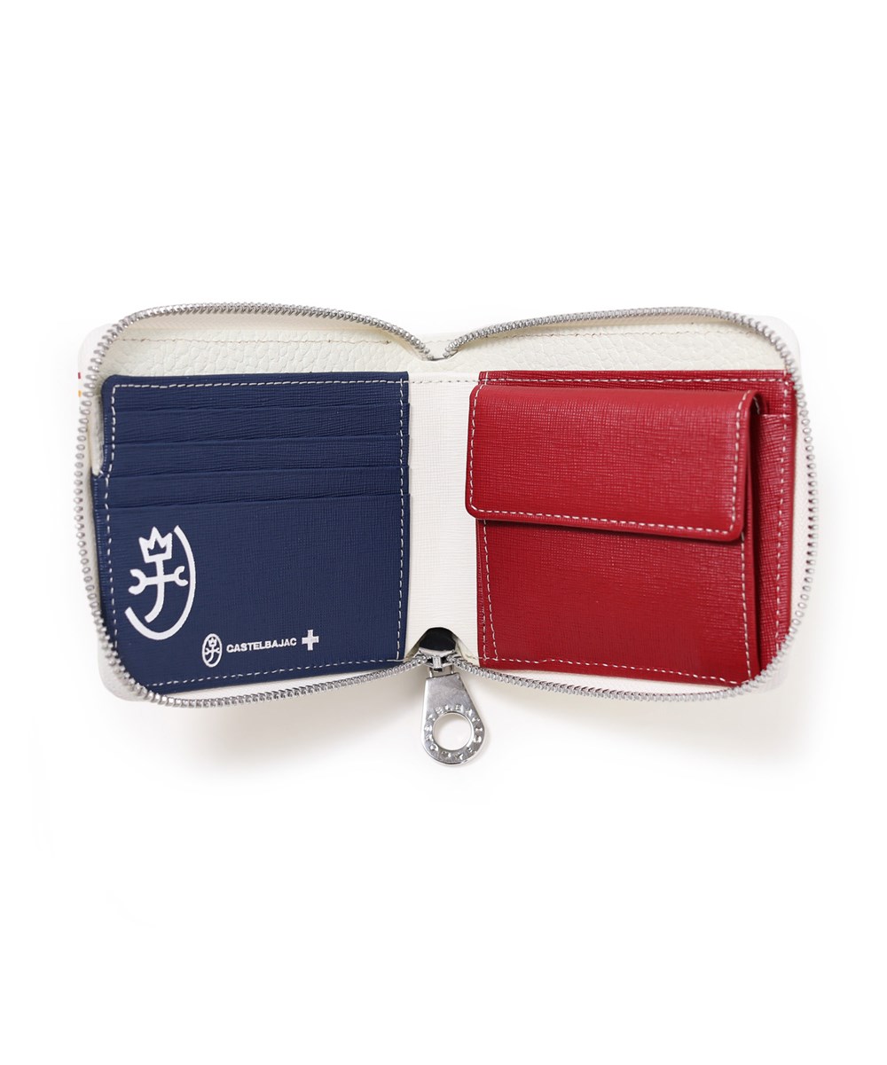 カステルバジャック クワトロ 二つ折り財布 カード段11