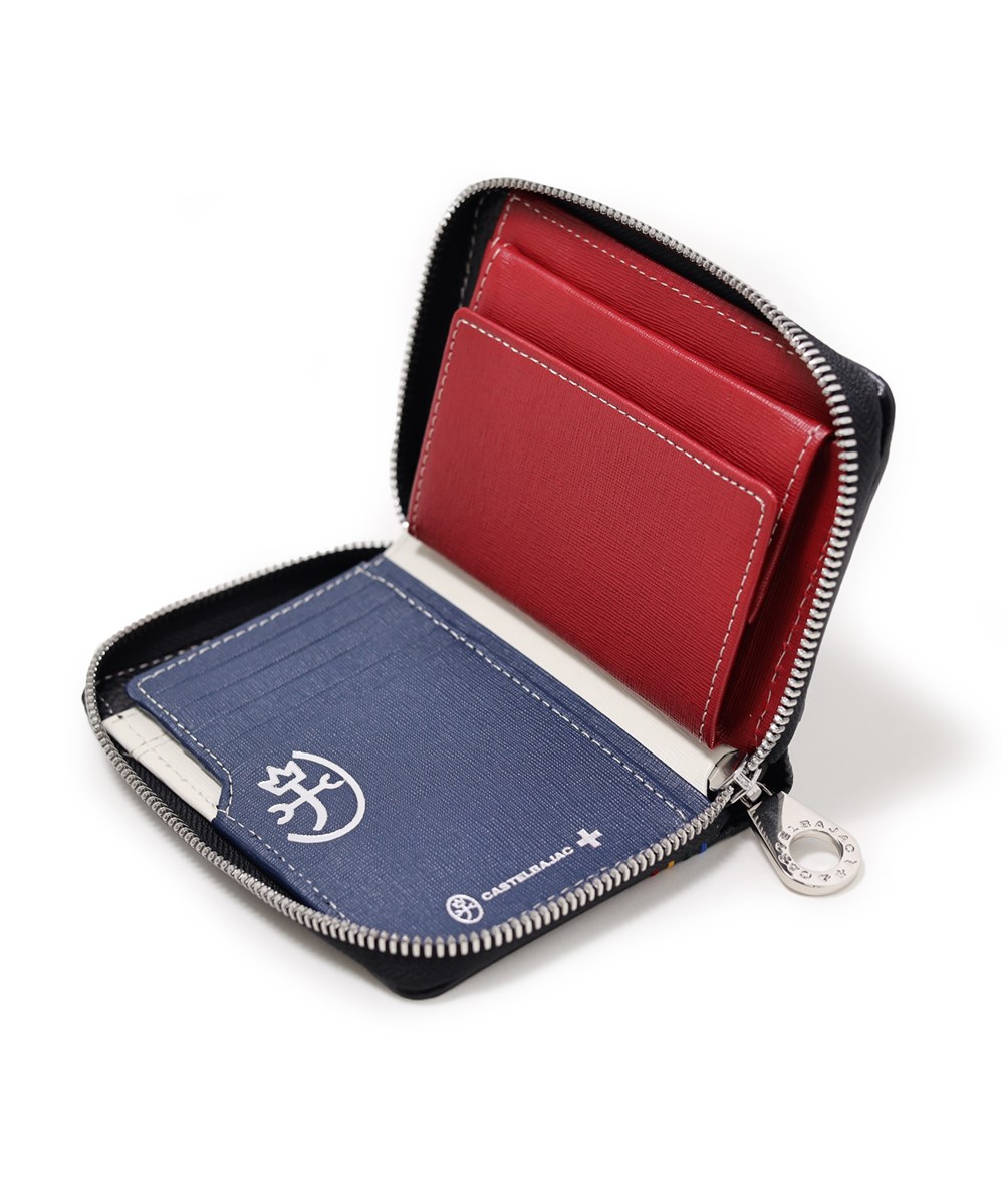 カステルバジャック クワトロ セミ長財布 カード段9