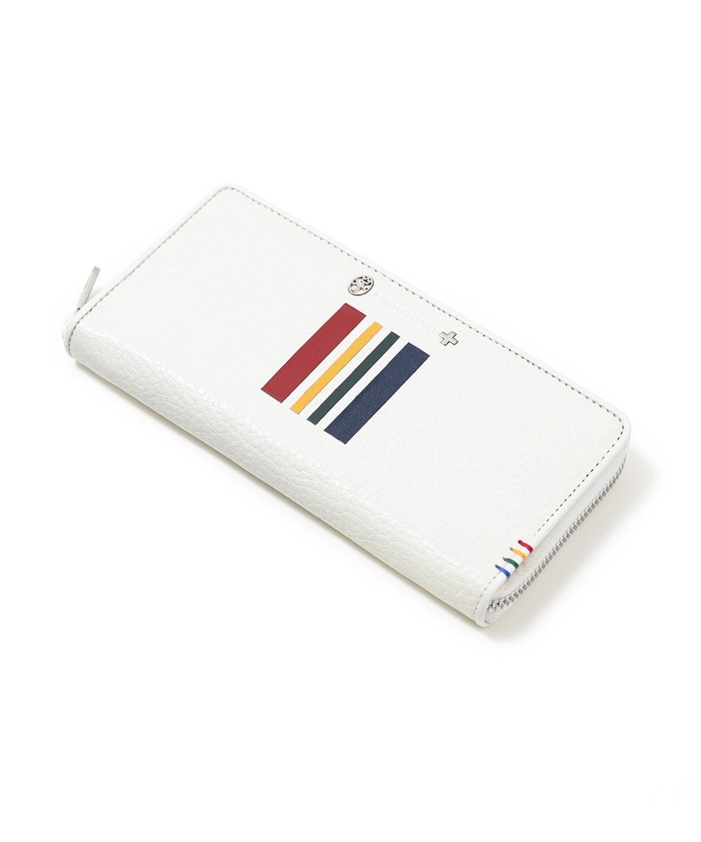 カステルバジャック クワトロ ラウンドファスナー長財布 カード段15