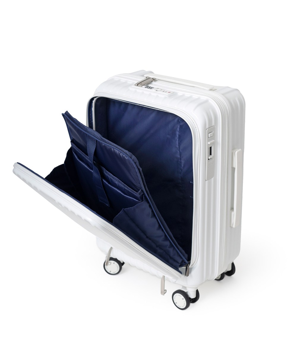 ランバン オン ブルー ヴィラージュファスナー キャリーバッグ 36L 機内持ち込み Sサイズ