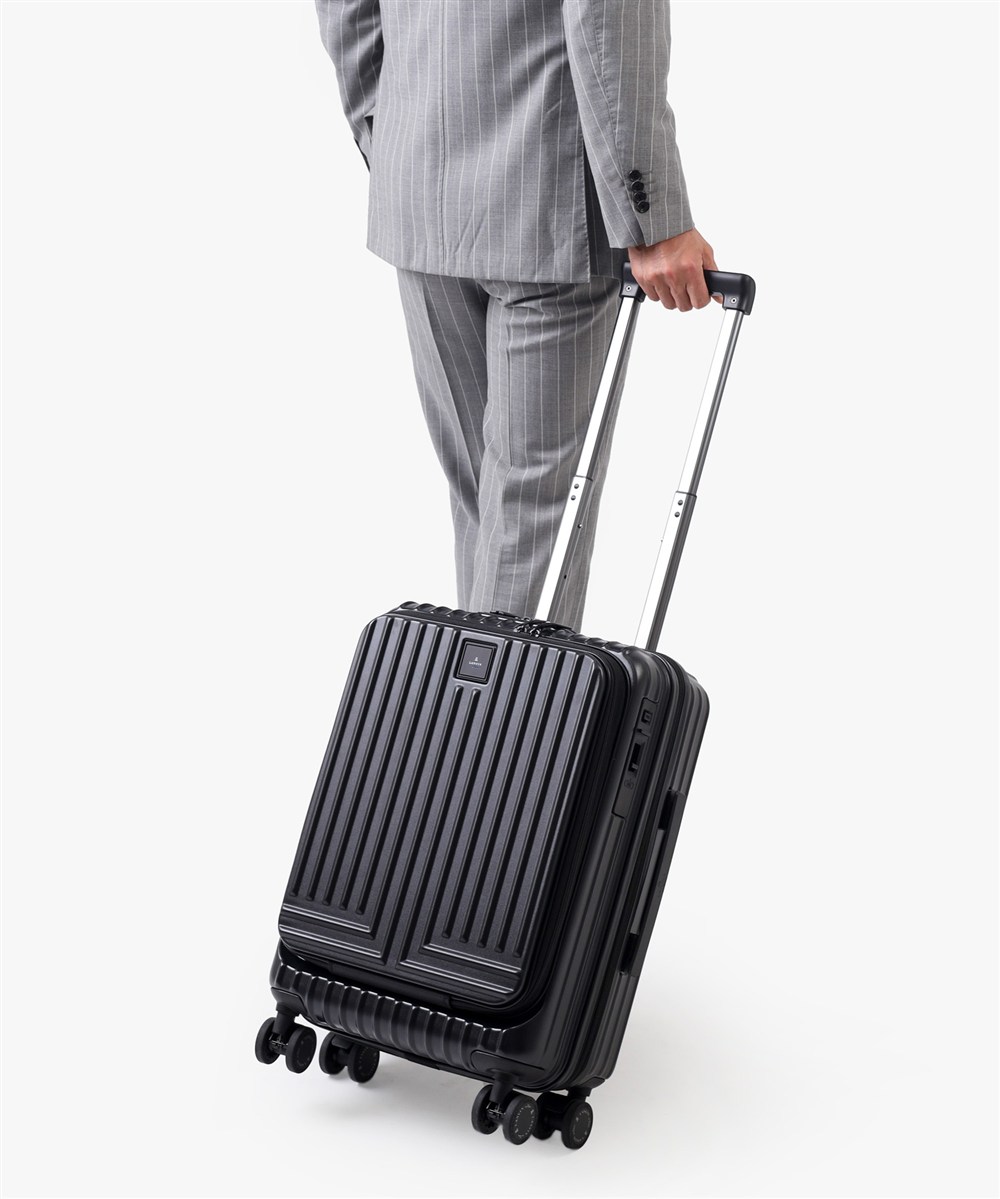 ランバン オン ブルー ヴィラージュファスナー キャリーバッグ 36L 機内持ち込み Sサイズ