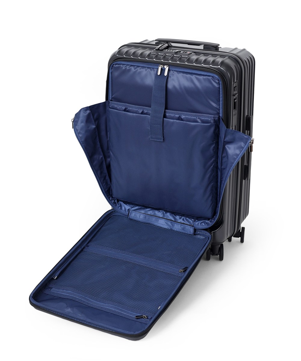 ランバン オン ブルー ヴィラージュファスナー キャリーバッグ 54L Mサイズ