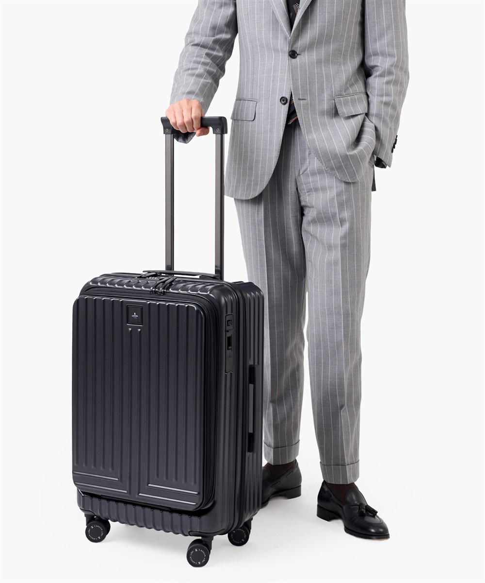 ランバン オン ブルー ヴィラージュファスナー キャリーバッグ 54L Mサイズ