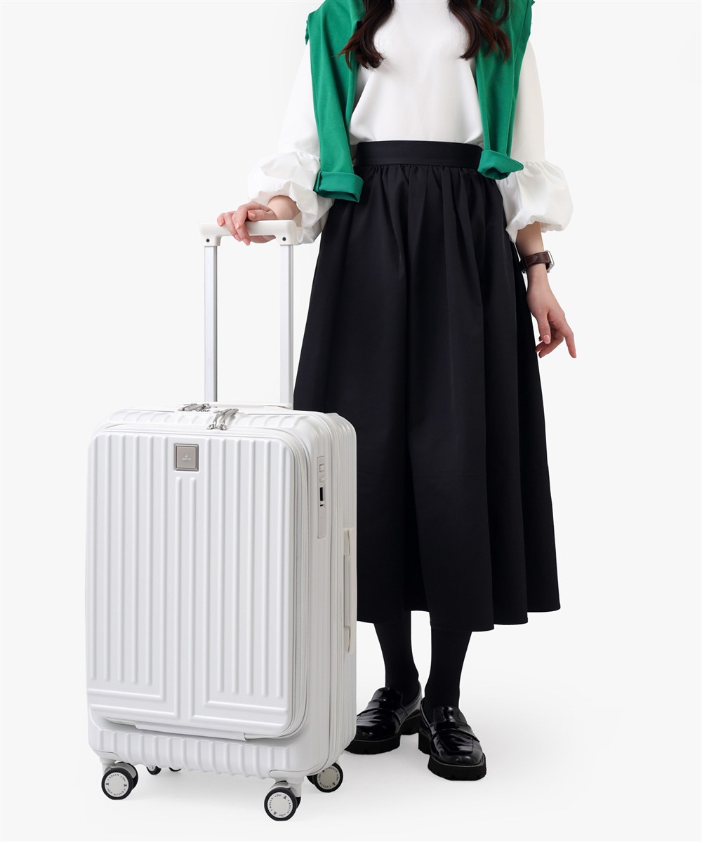 ランバン オン ブルー ヴィラージュファスナー キャリーバッグ 54L Mサイズ