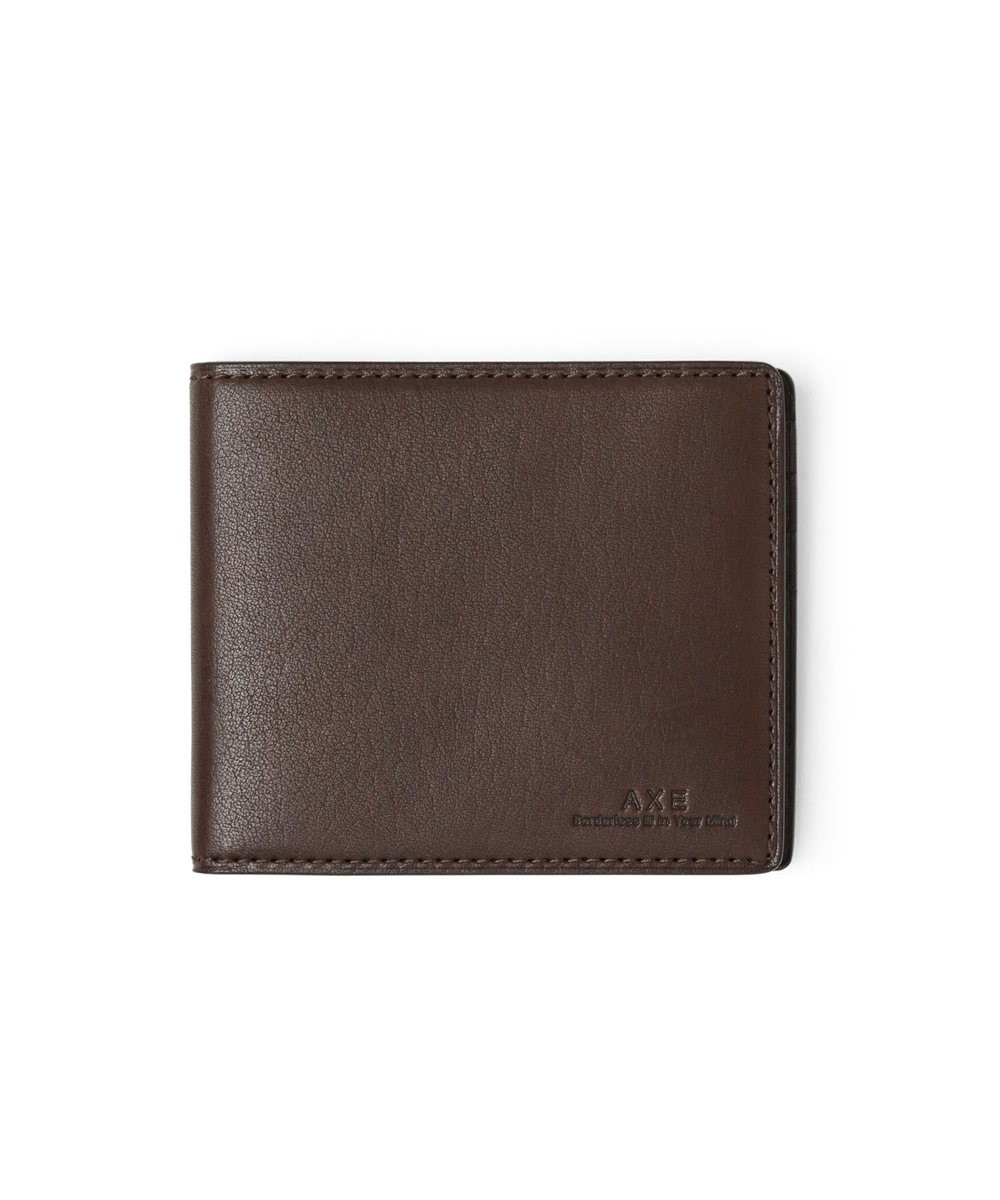 アックス カフェ コンパクト 二つ折り財布 カード段6