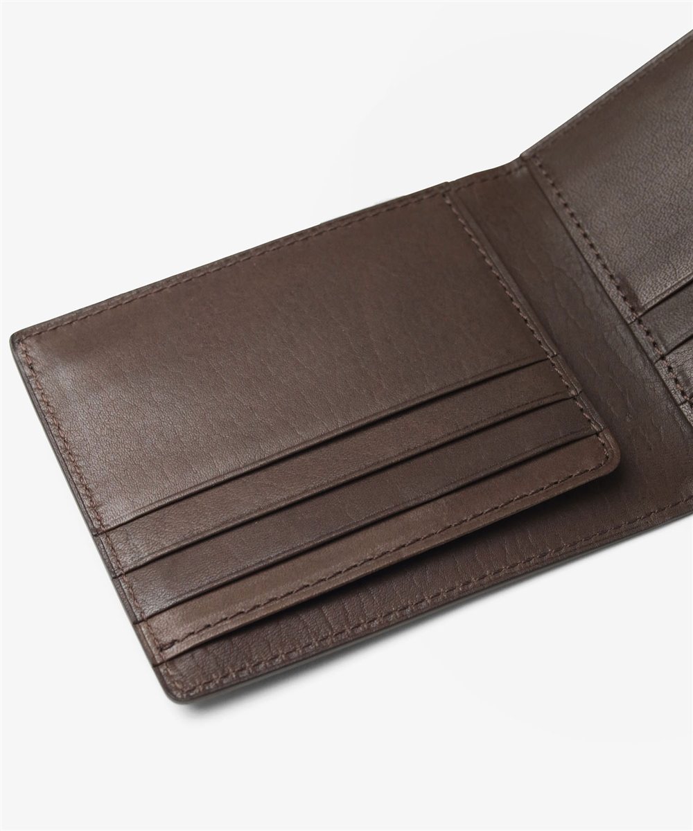 アックス カフェ コンパクト 二つ折り財布 カード段6