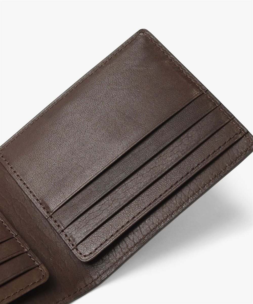 アックス カフェ コンパクト 二つ折り財布 カード段6