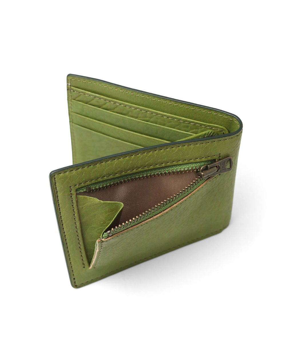 アックス カフェ コンパクト 二つ折り財布 カード段6