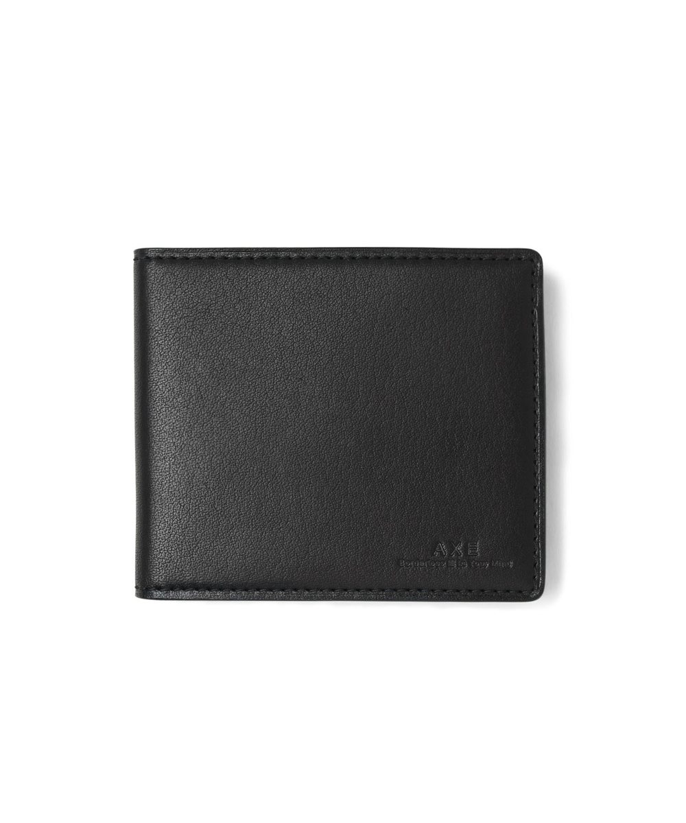 アックス カフェ コンパクト 二つ折り財布 カード段6