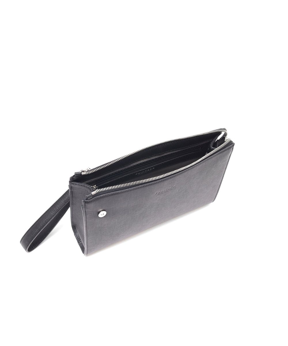 フジタカ エキストラアンティック レザーポーチ