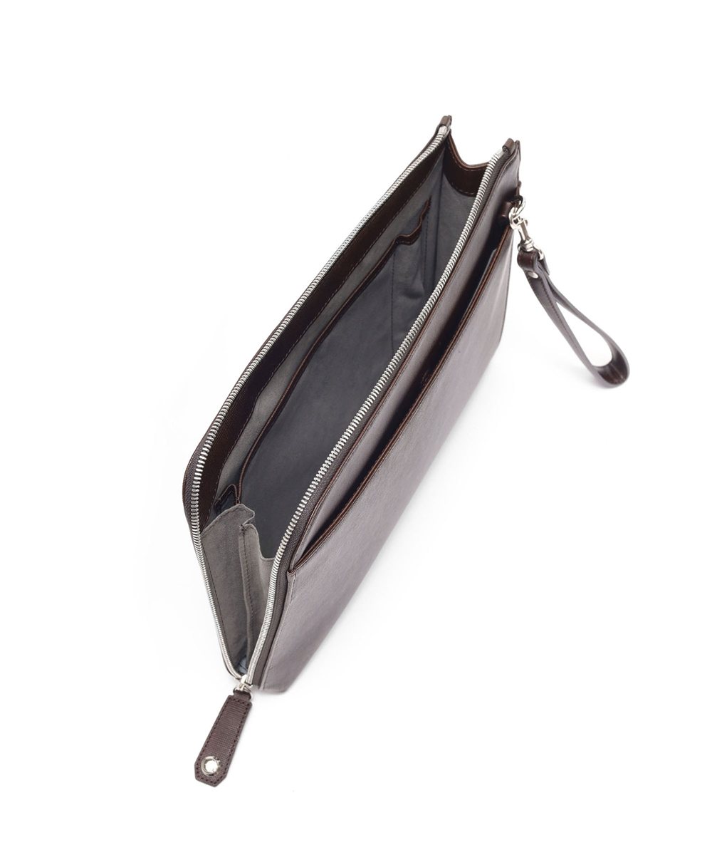 フジタカ エキストラアンティック レザークラッチバッグ B5