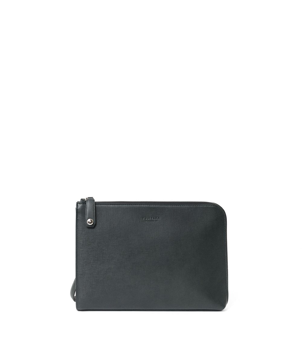 フジタカ エキストラアンティック レザークラッチバッグ B5