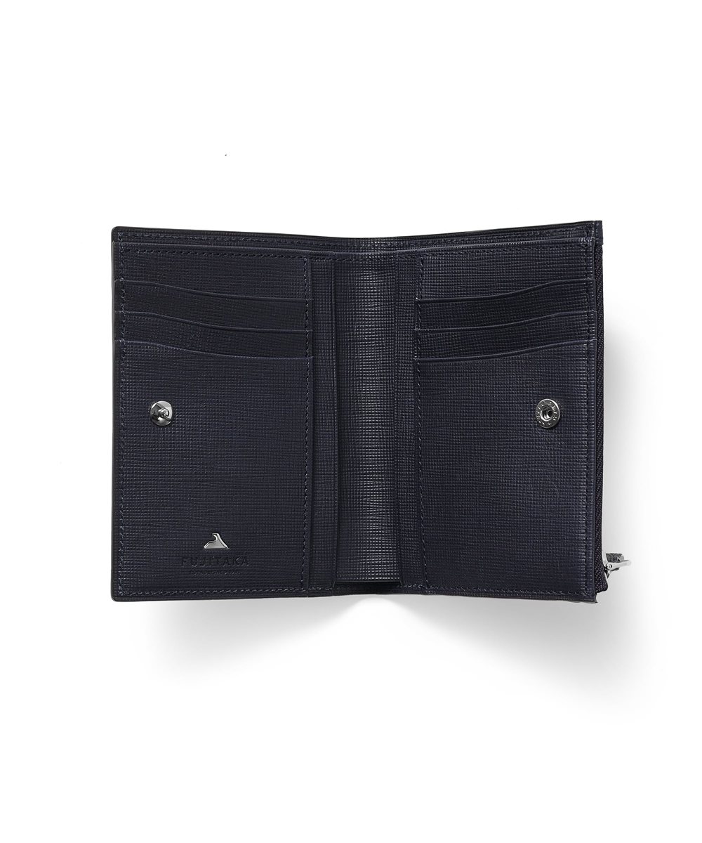フジタカ エキストラアンティック セミ長財布 カード段4