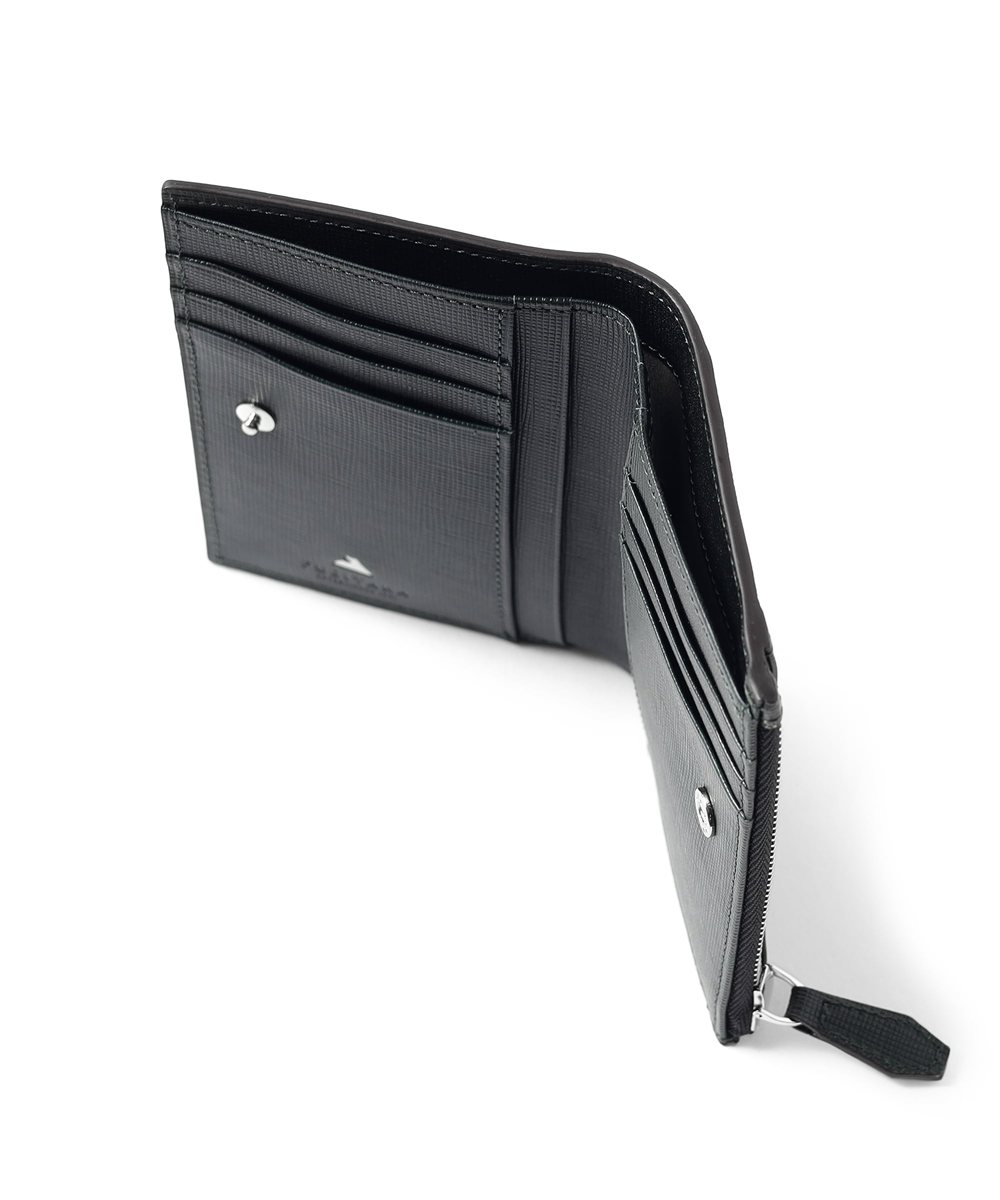 フジタカ エキストラアンティック セミ長財布 カード段4