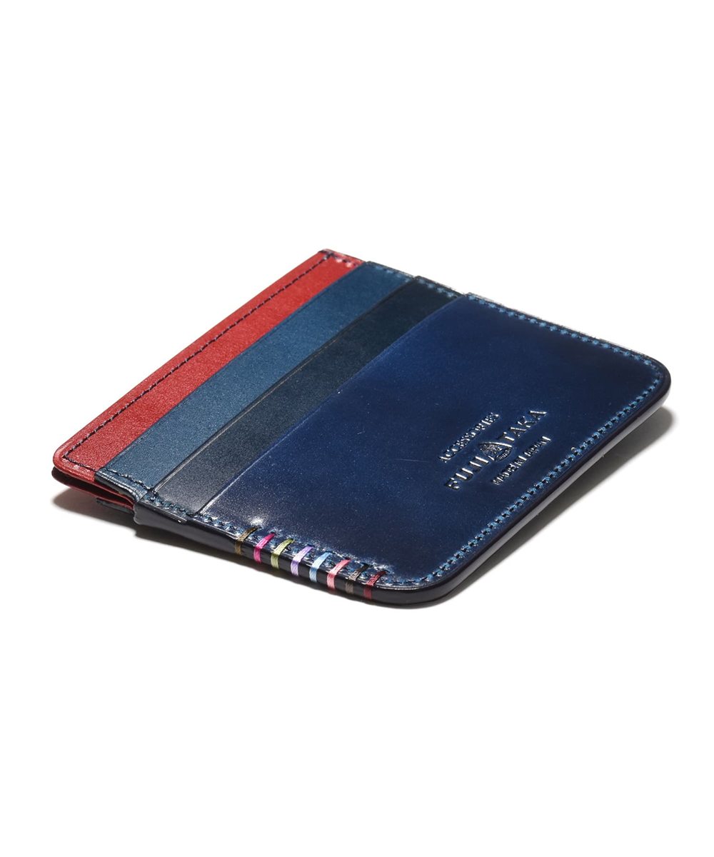 フジタカ フォール オイルコードバン 小銭入れ 兼用 カードケース