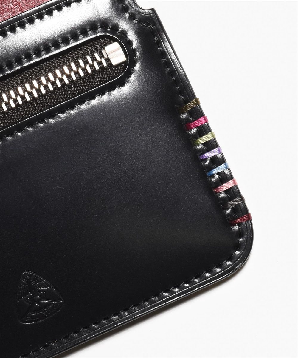 フジタカ フォール オイルコードバン 小銭入れ 兼用 カードケース