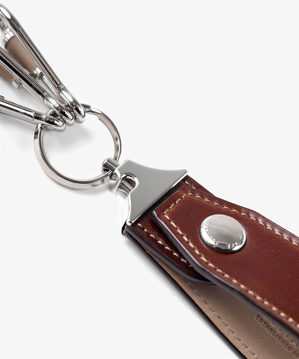 フジタカ フォールII コードバン 3連キーホルダー