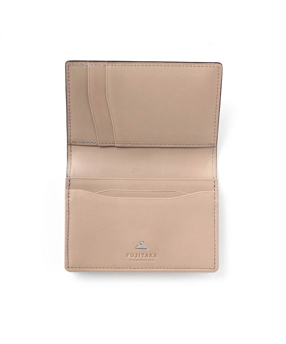 フジタカ フォールII コードバン 名刺入れ
