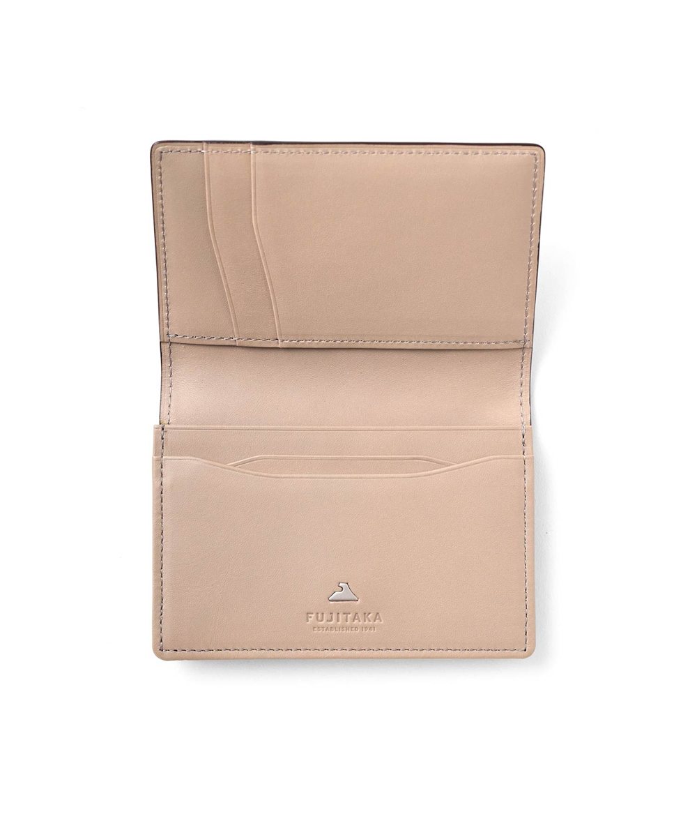 フジタカ フォールII コードバン 名刺入れ
