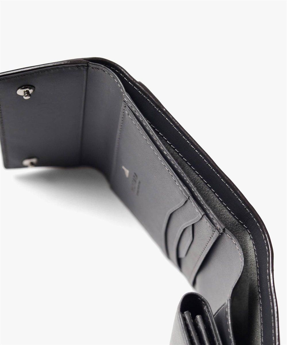 フジタカ フォールII コードバン 三つ折り財布 カード段5