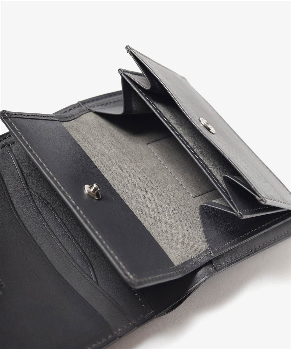 フジタカ フォールII コードバン 三つ折り財布 カード段5