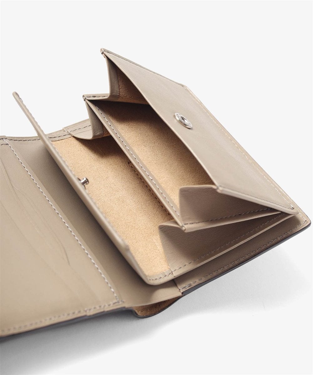 フジタカ フォールII コードバン 三つ折り財布 カード段5