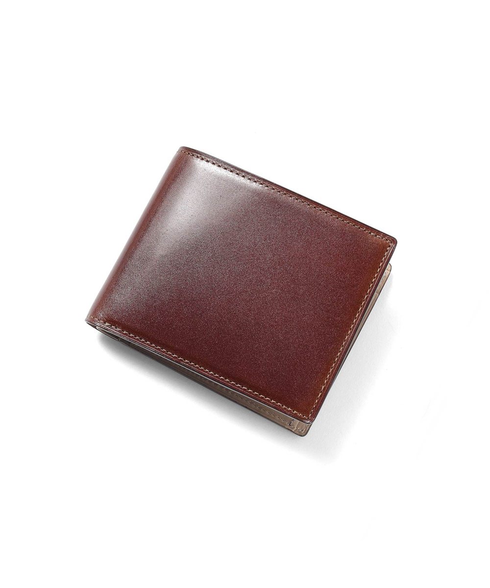 フジタカ フォールII コードバン 二つ折り財布 カード段13