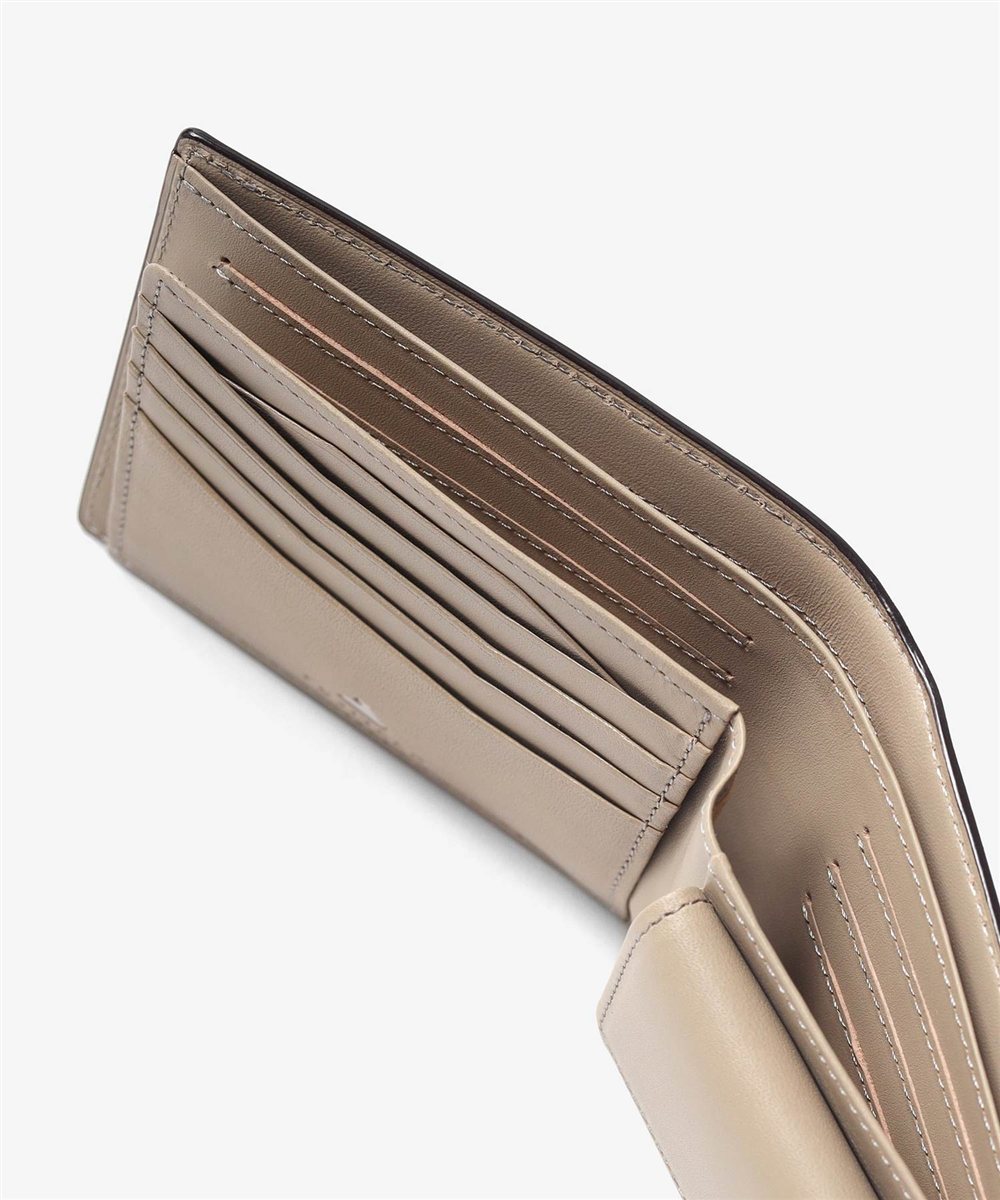 フジタカ フォールII コードバン 二つ折り財布 カード段13